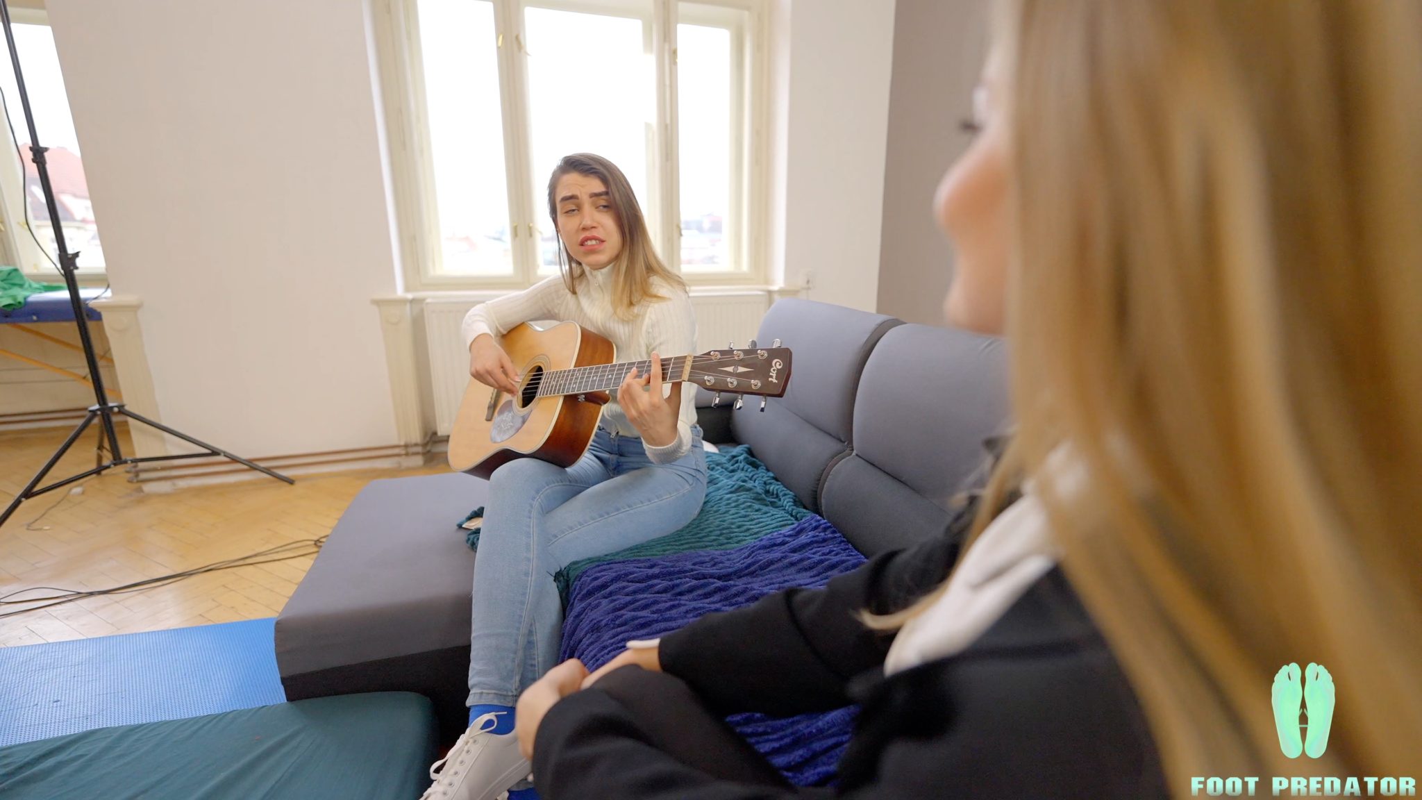 Elena Vedem Ricky Rascal Cast Elena Vedem and Fibi Euro Part 1 | Foot Predator